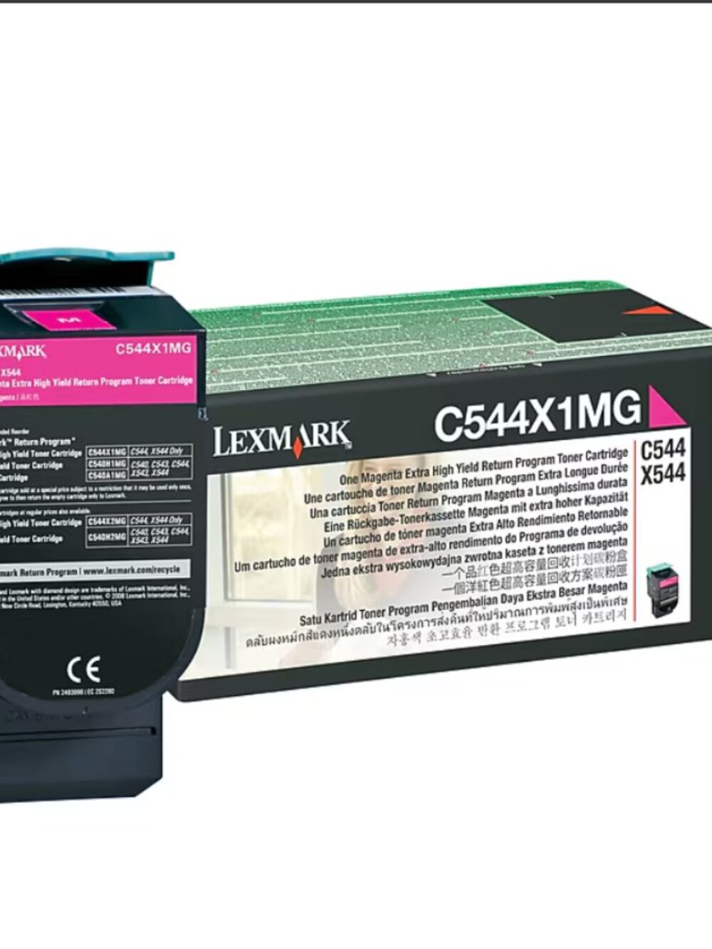 Lexmark Extra Hiegh Yield Toner. C544X1MG